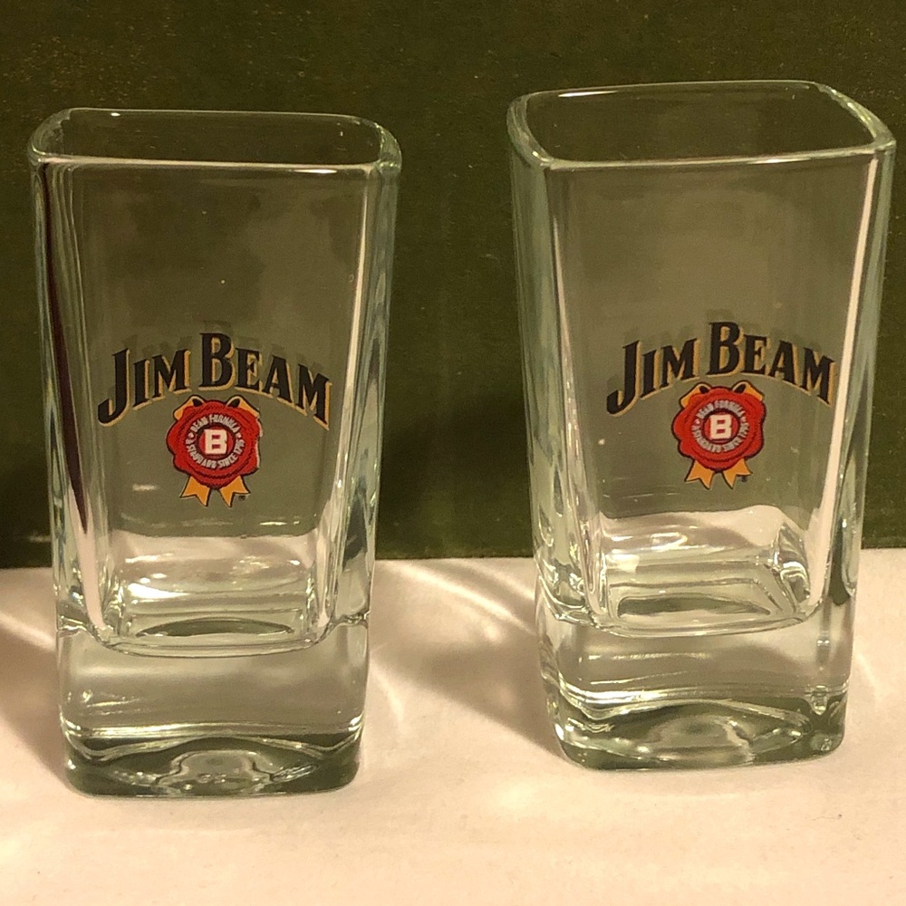 NEW Jim Beam set of 2 shot glasses